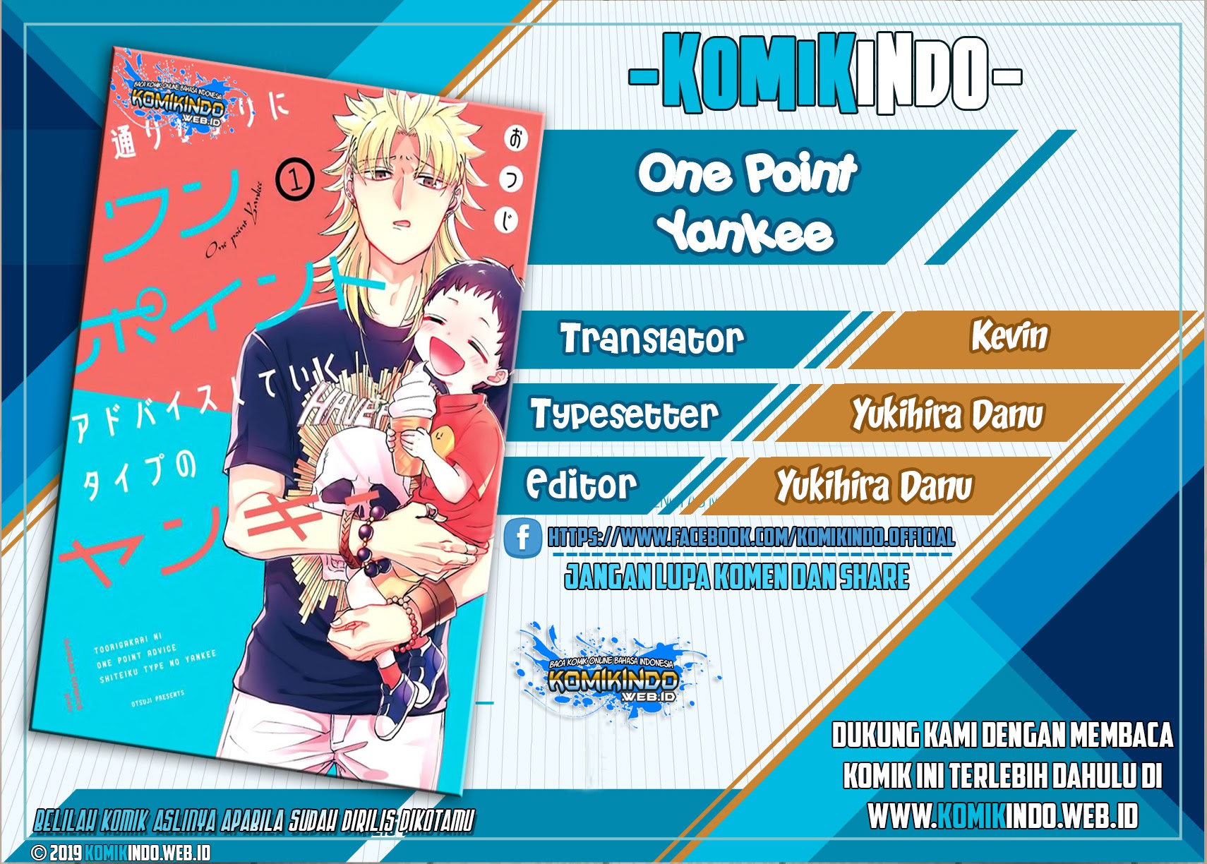 Toorigakari Ni One Point Advice Shiteiku Type No Yankee Chapter 09 Gambar 1
